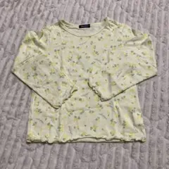 ムージョンジョン　Moujonjon 花柄 長袖カットソー 120cm