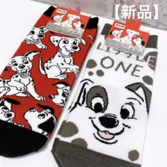 ディズニー　101匹わんちゃん　靴下　ソックスDisney スニーカーソックス