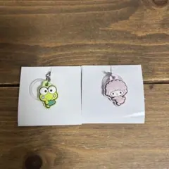 サンリオキャラクターズ　ダブルチャーム けろけろけろっぴ マイスウィートピアノ