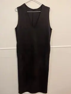 GRL グレイル　バッグスリットジャンパースカート　dk932 ブラック