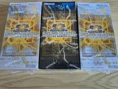 遊戯王　リミットオーバーコレクション　ヒーローズ1箱ライバルズ2箱　シュリンク付