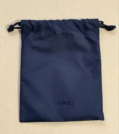 CHANEL シャネル 巾着袋 ブラック ミニポーチ