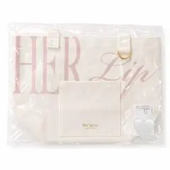 Herlipto ハリプトートバッグ milky pink名古屋限定 - メルカリ