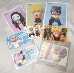 鬼滅の刃 竈門禰豆子 我妻善逸 嘴平伊之助 ポスカ シール ステッカー