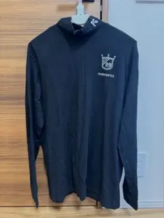 PEARLY GATES/モックネック/ブラック/タートルネックシャツ/冬用