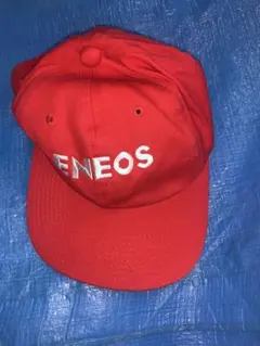 ENEOS キャップ レッド フリーサイズのサムネイル