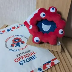 未使用　EXPO2025　ミャクミャク　リールケース　定期入れ　万博