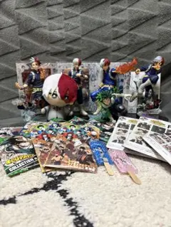 僕のヒーローアカデミア フィギュア4体セット 緑谷出久 轟焦凍