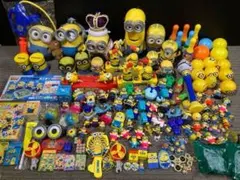 USJミニオンバケツフィギュア マスコット チョコエッグ ライトおもちゃまとめ