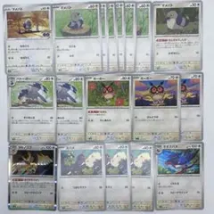 66.マメパト8枚&ハトーボー2枚&ホーホー3枚&ヨルノズク&スバメ3枚など