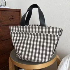 ラドロー　ギンガムチェック　キャンバストートS ラドロー ギンガムチェック キャンバストートS - メルカリ