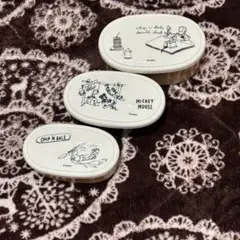 スケーター　ランチケース3点セット　ドナルド　ミッキー　チップとデール