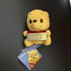 くまのプーさん ぬいぐるみ　ストラップ
