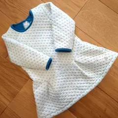 プチバトー　キルティングワンピース 18m/81cm