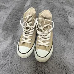 converse ハイカットスニーカー　ベージュ