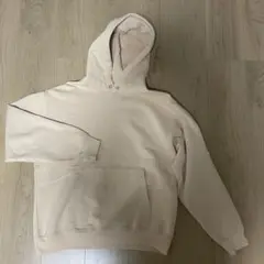 ビューティーアンドユース　ベージュ パーカー Sサイズ