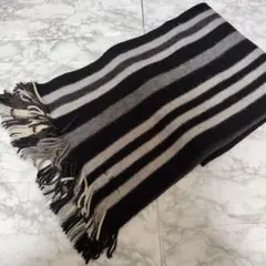 【美品✨️】ポール・スミス　ストライプ　リバーシブル マフラー