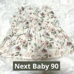next 花柄　ワンピース　チュニック　トップス　 12-18ヶ月
