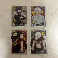 僕のヒーローアカデミア ヒーローのチップス4セット