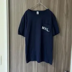 MHL.エムエイチエル 濃紺 Tシャツ Sサイズのサムネイル