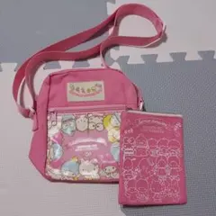ショルダーバッグ　ポーチ付き　サンリオ　キティちゃん　キキララ　ポチャッコ