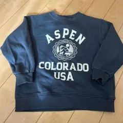 アメリカZARA 購入ASPEN COLORADO USA トレーナー 8-9