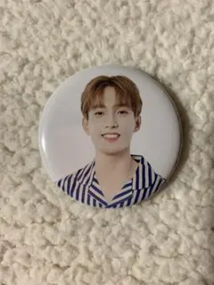 【限定値下げ】セブチカフェ　缶バッジ　ドギョム