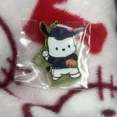 タイトーくじ　ポチャッコ　サンリオ　侍ジャパン　F賞　アクリルキーホルダー