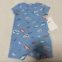 新品　60 ナイキ　NIKE 新生児 半袖　ロンパース カバーオール 3M