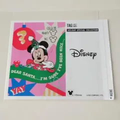 ラベル缶 Disney ミッキー ミニー ステッカー