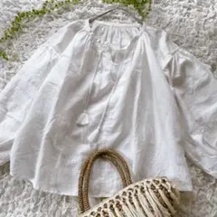 美品♡ジャーナルスタンダード 刺繍 ブラウス エンブロイダリー コットンリネン