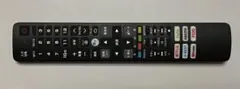 TCL純正テレビ用リモコン　RC610JJR5　中古品となります。のサムネイル