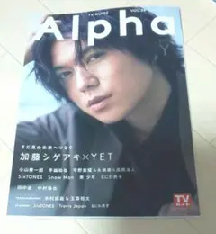 TVガイド Alpha Y 切り抜き