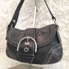 ⭐名作⭐COACH ソーホー アクセサリーポーチ ブラック 10318