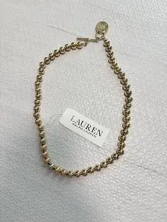 ラルフローレン　Ralph Lauren ゴールド　パールネックレスのサムネイル