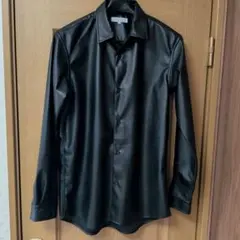 UNITED ARROWS ユナイテッドアローズ　フェイクレザーシャツ