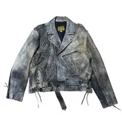 本革　ライダースジャケット