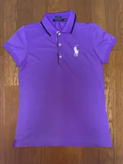 RALPH LAUREN ビッグポニー ポロシャツ パープル S 90s Y2K - メルカリ