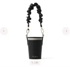 Francfranc タンブラー ルースト サーモタンブラー フリル ブラック