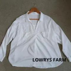 LOWRYS FARM トップス 長袖シャツ ブラウス Lサイズ