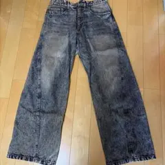 美品 MASONPRINCE　ワイドバギーデニム ヒゲ ハチノス 美品 MASONPRINCE ワイドバギーデニム ヒゲ ハチノス - メルカリ