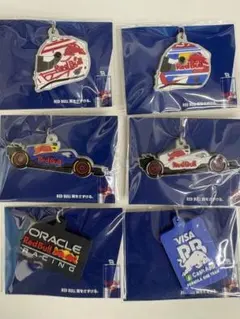 Red Bull Racing キーホルダー 6種セット