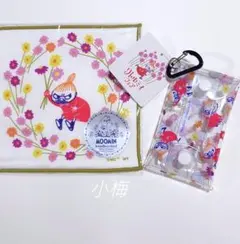リトルミイ　クリアマルチケースS ♡ ミニハンカチ