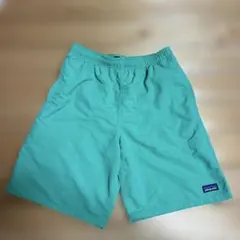 パタゴニアハーフパンツ　グリーン ボーイズXL