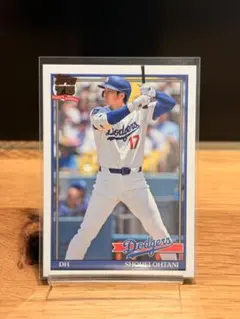 【1991 Topps】大谷翔平 インサート 91B2-1