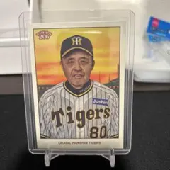 TOPPS 206 岡田彰布 阪神タイガース 監督 カード