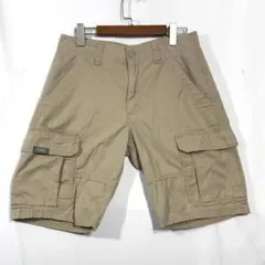 【Wrangler】W30コットン100％　カーゴショートパンツ　ハーフパンツのサムネイル