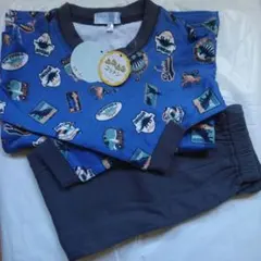 新品未使用タグつき　マザウェイズ　パジャマ110センチ　長袖長ズボン　綿100％