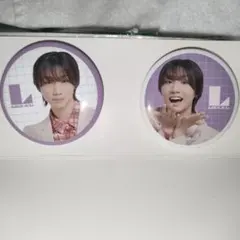 Lienel 캔 배지 2종 세트 모리타 료칸 EBiDAN 쿠지