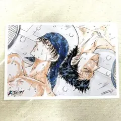【海堂薫 桃城武】リョーマ！ 入場特典 原作ポストカード